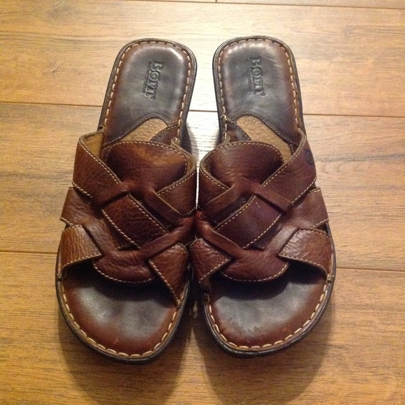 born leather sandals womens